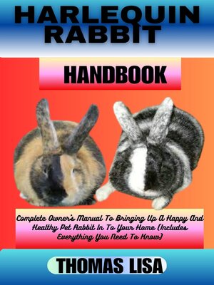 cover image of HARLEQUIN RABBIT HANDBOOK